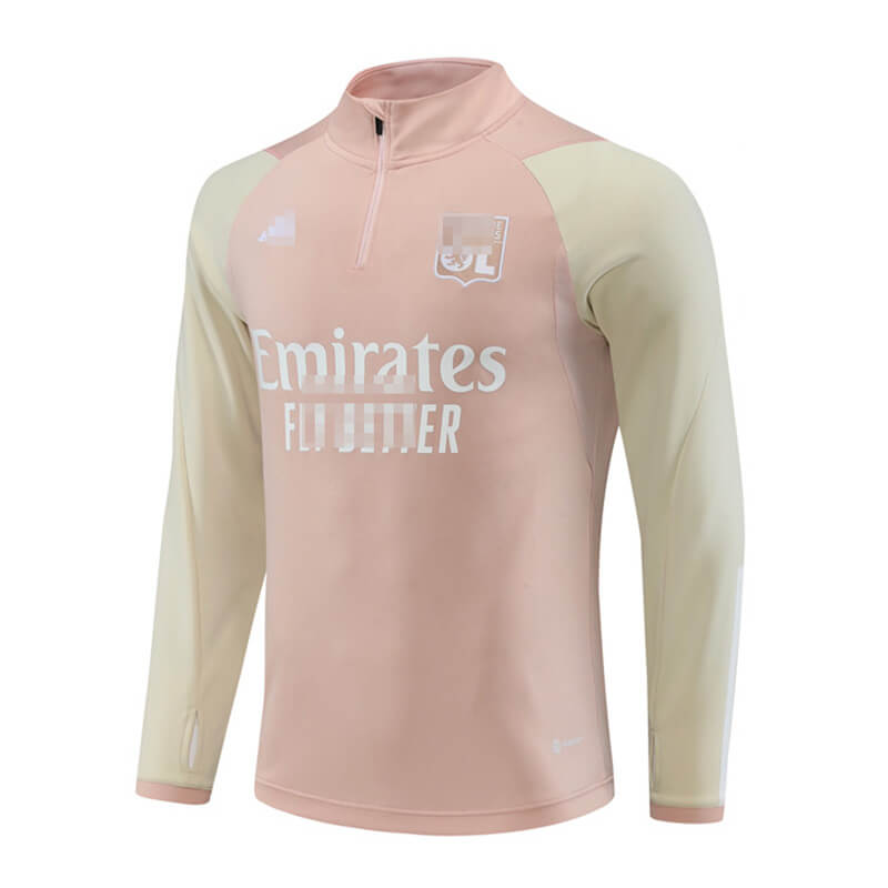 Sudadera de Entrenamiento Olympique De Lyon Rosa 2023/2024